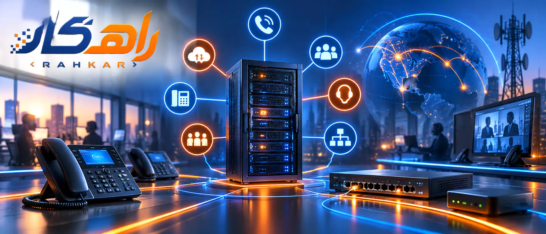 آموزش VOIP با ایزابل در تبریز در دوره مهندسی Issabel آموزشگاه راهکار